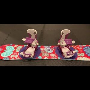 Complete snowboard package for girl (8-11 yo)